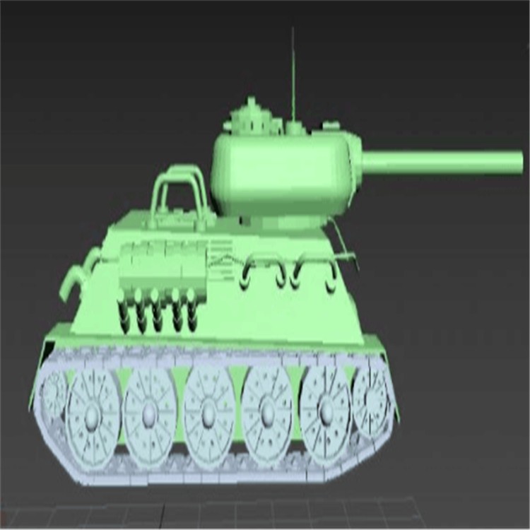陈仓充气军用坦克模型